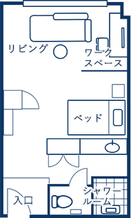 Western-style double bed