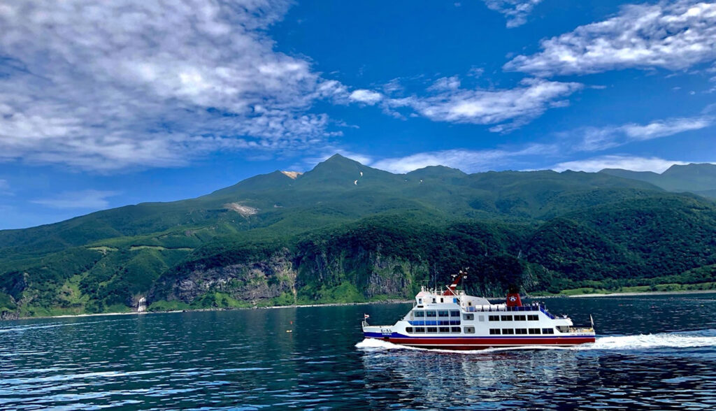 Shiretoko from the sea